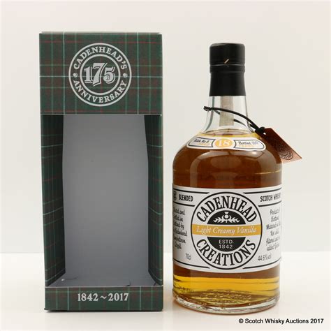 Cadenheads Creations Light Creamy Vanilla 18 Year Old Batch 3 The