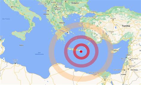 Nuova Violenta Scossa Di Terremoto Su Creta Trema Il Mediterraneo