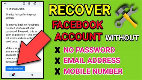 HOW TO RECOVER FACEBOOK PASSWORD WITHOUT EMAIL AND PHONE NUMBER 2024