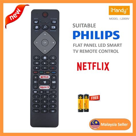 Ihandy Compatible Philips Flat Panel Led Smart Tv Remote Control