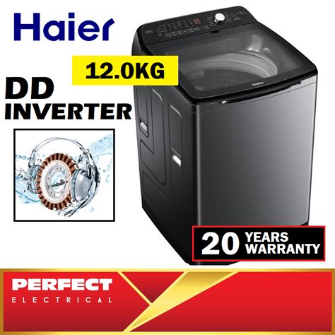 Haier 12kg DD INVERTER Full Automatic Washing Machine Direct Drive