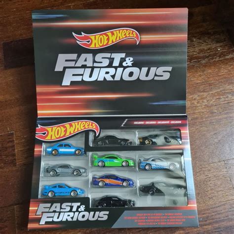 Hot Wheels Fast And Furious Pack Lazada