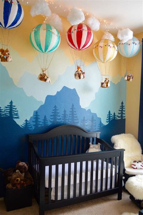 Hot Air Balloon Art Nursery