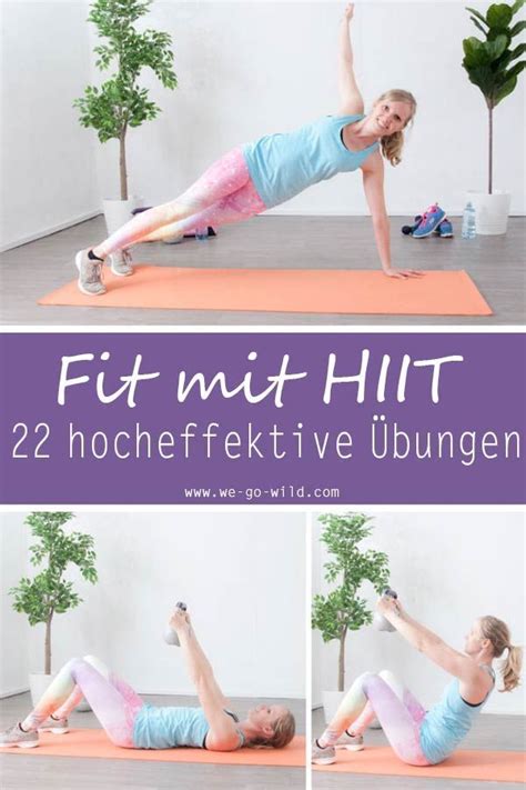 22 mega effektive HIIT Übungen fürs Wohnzimmer Hiit trainingsplan