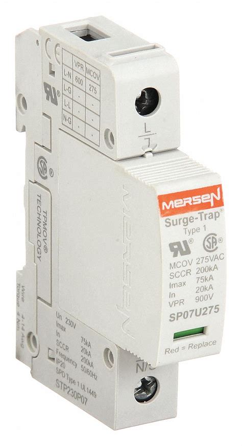 MERSEN Single Phase 230V AC Surge Protection Device 491G61