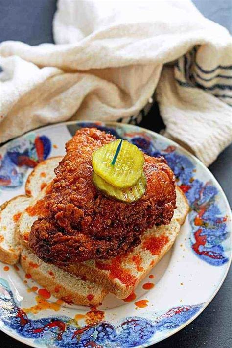 The BEST Nashville Hot Chicken Recipe ONLINE! | Recipe | Hot chicken ...