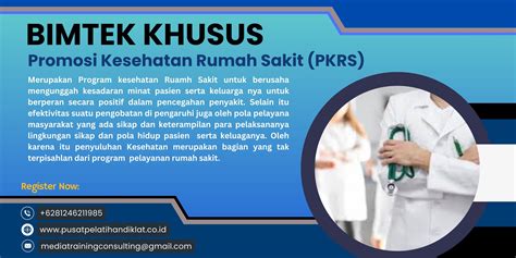 Pelatihan Pkrs Pelatihan Promosi Kesehatan Rumah Sakit Pkrs 2025