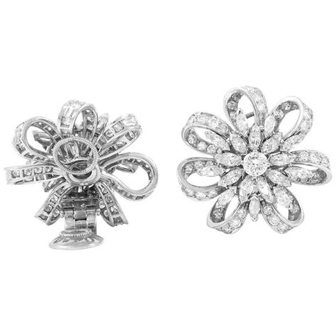 Chanel Flower Earrings For Sale at 1stDibs