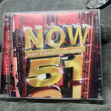 NOW THAT S WHAT I Call Music 51 Various Artists Double Cd Album