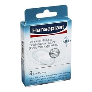 HANSAPLAST Med Schnelle Heilung Pflaster Gross 8 St Amazon De