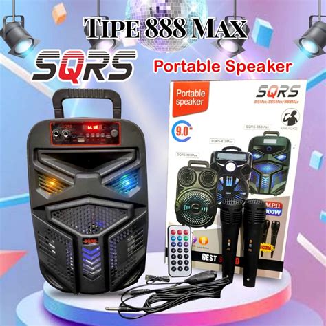 Jual Promo Speaker Sqrs Inch Speaker Super Bass Free