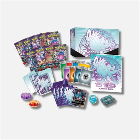 PokÉmon Tcg Scarlet And Violet Temporal Forces Walking Wake Elite Trainer Box The Collectivist