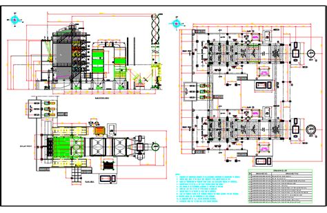 Industrial Gas Plant Dwg File Cadbull