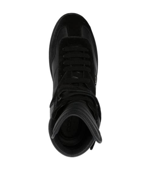 Bally Parrel Leather Hi Top Sneakers In Black For Men Lyst