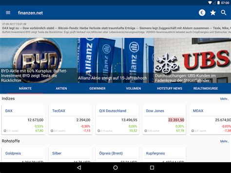 B Rse Aktien Finanzen Net Android Apps On Google Play