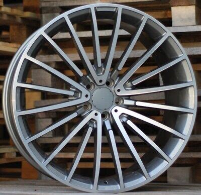 New Inch X Amg Style Multi Spoke Grey Wheels For Mercedes E S