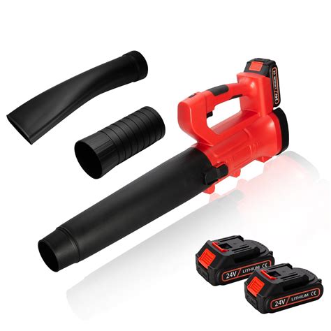 21v Lightweight Handheld Quiet Cordless Leaf Blower Wind Blower Electric Air Blower China Leaf