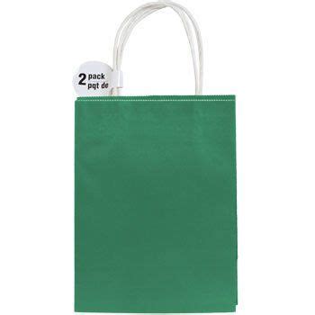 Green Kraft Paper Gift Bags 2 Ct Pack Paper Gift Bags Green Gifts