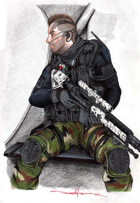 Captain 'Soap' MacTavish - MW2 by Schwarze1 on DeviantArt