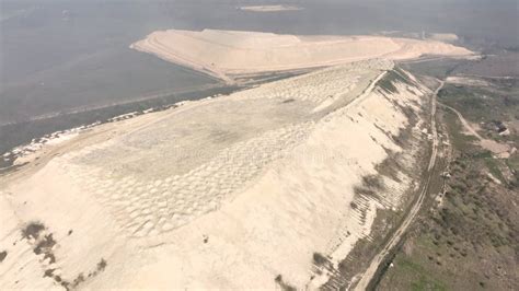 Aerial View of a Surface Tailings Pond of Chemical Residue. Tailings ...