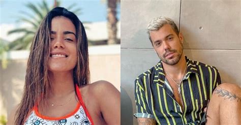 Anitta e Lipe Ribeiro são flagrados em momento íntimo na piscina