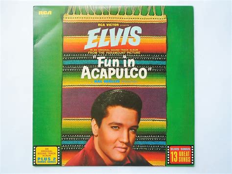 Elvis Presley Fun In Acapulco Vinyl Records Lp Cd On Cdandlp