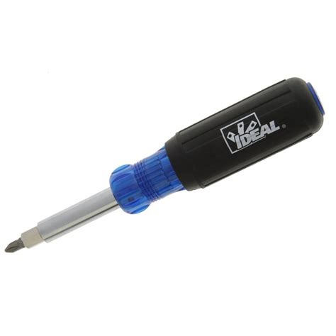 ideal  piece acetate handle  phillips multi bit screwdriver