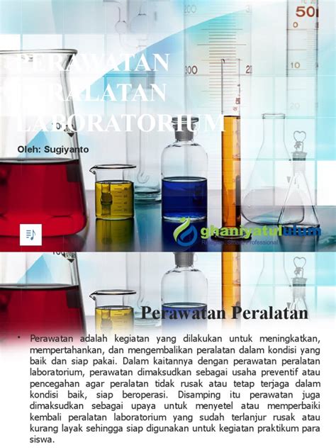 Perawatan Peralatan Laboratorium Pdf