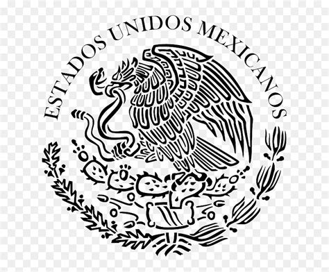 Seal, Flag, Outline, Symbol, Eagle, Del, Free, Emblem - Mexican Flag ...