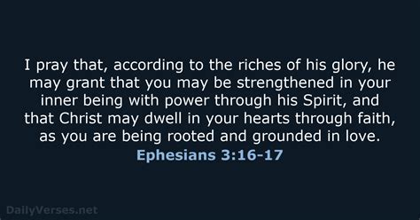 January Bible Verse Of The Day Nrsv Ephesians