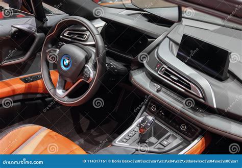 Switzerland; Geneva; March 8, 2018; the BMW Z4 Interior, Taken F ...