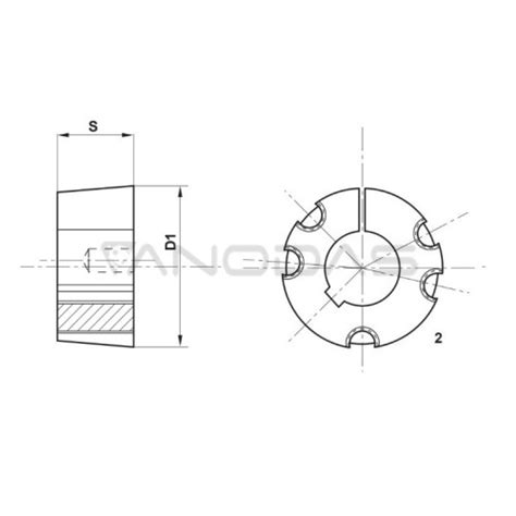 Taper Lock Tvirtinimo Vor