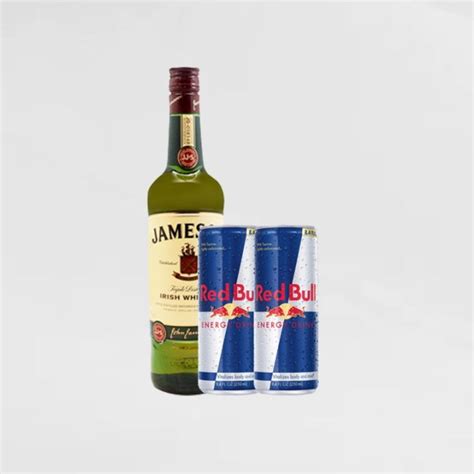 Jameson Irish Whisky 700 Ml 2 Red Bull Ed Reg Cans 250 Ml Lazada