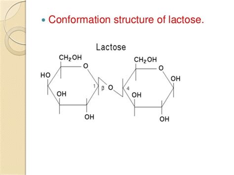 Structure Of Lactose