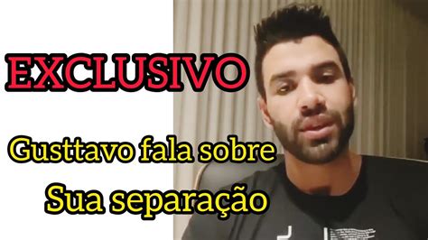 Gusttavo Lima Fala Pela Primeira Vez Sobre Separa O Andressa Su Ta