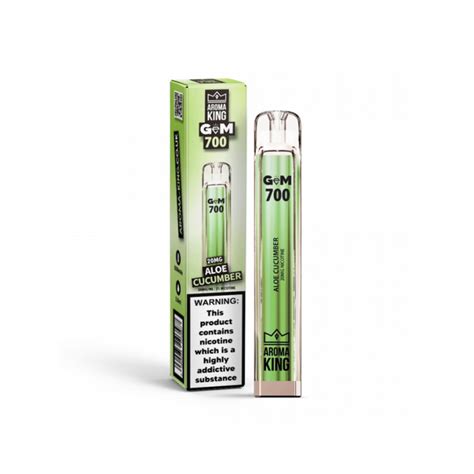 Jednorazowy E Papieros Aroma King Gem Aloe Cucumber