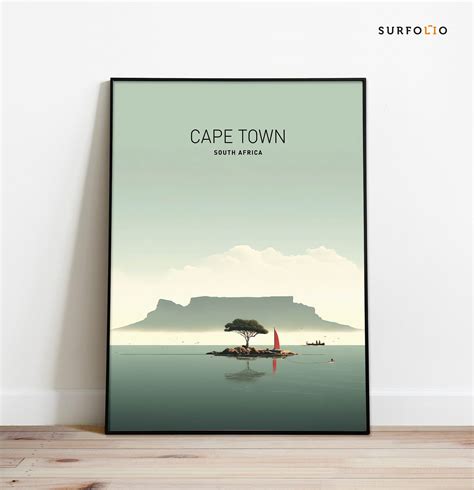 Cape Town Print Cape Town Poster Cape Town Travel Cape Town Wall Art Cape Town Gift Cape Town ...