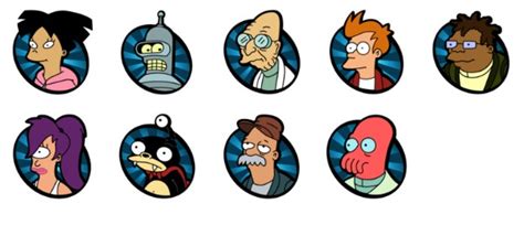 Futurama Vol 1 Icons Free Icon Packs Ui Download