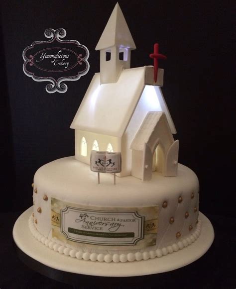 Church Anniversary Cake Church Cake Topper Anniversary Cake