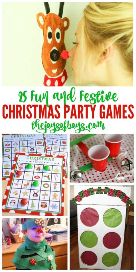 25 Christmas Party Games Kids and Adults Will Love