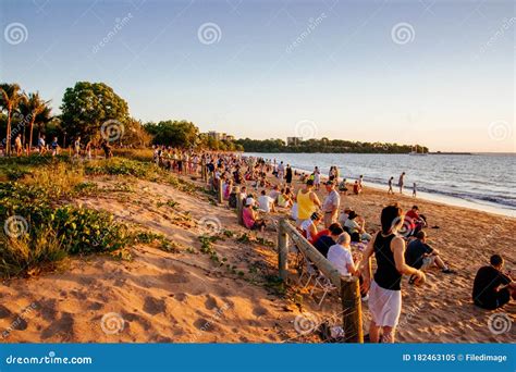 Mindil Beach In Darwin Australia Editorial Image Image Of Sunny