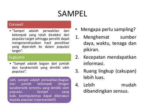 Populasi Dan Sampel Penelitian Kualitatif Dan Kuantitatif Anantyo Bi