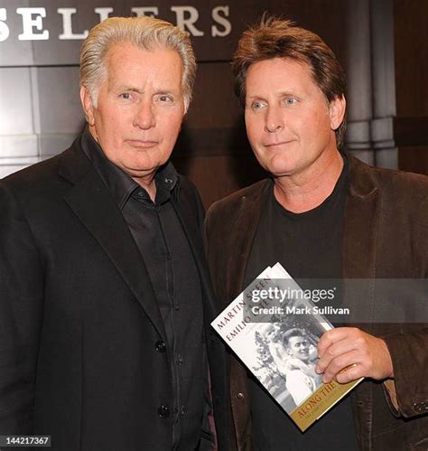 Martin Sheen And Emilio Estevez Book Signing Event Photos and Premium High Res Pictures - Getty ...