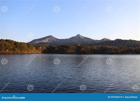 Autumn Scenery of Lake Hibara and Urabandai in Fukushima, Japan Stock ...