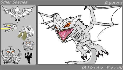 KaijuVerse Era - Albino Gyaos by bigal110500 on DeviantArt