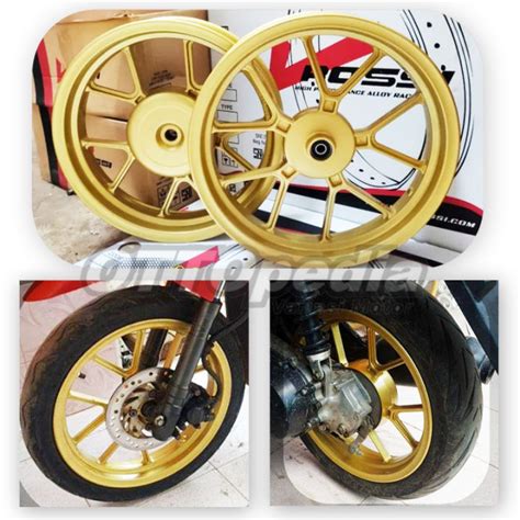 Velg Pelek Racing Vrossi Venom Calisto Mars Tapak Lebar Balok Palang