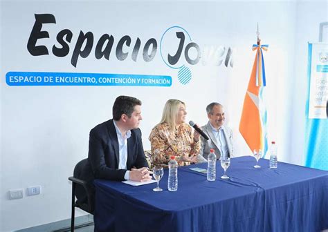 Bertone Y El Diputado Mart N P Rez Inauguraron El Diat Espacio Joven