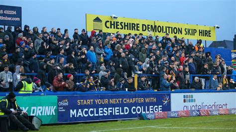 Fans Gallery Macclesfield Town 0 0 Stags News Mansfield Town