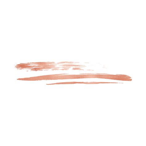 Copper Metallic Brushstroke 13214690 Png