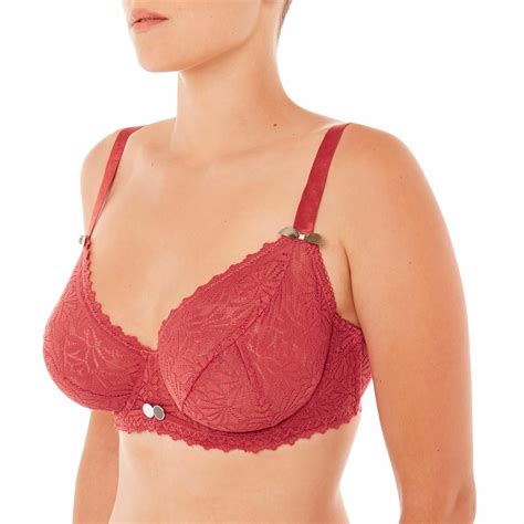 Soutien Gorge Grand Maintien Check In Pomm Poire Orange Pomm Poire